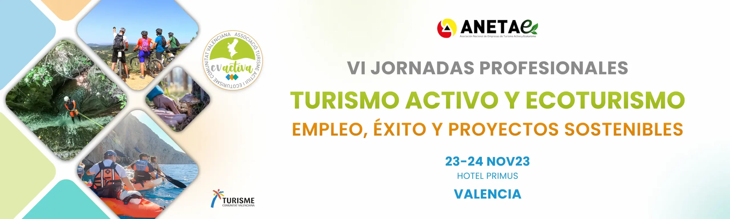 Banner VI Jornadas Profesionales Turismo Activo y Ecoturismo